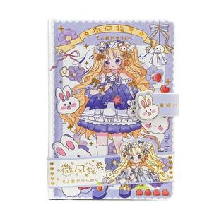 网红手账本粉色系女孩小本子ins高颜值少女手帐本生日礼物送闺蜜