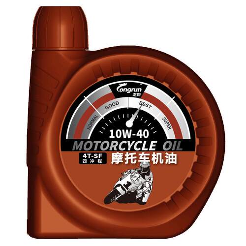 龙润摩托车润滑油SF 10W40摩托车机油1L矿物质油三轮踏板旗舰正品
