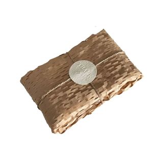 出卡打包蜂窝纸包装纸花束鲜花包花纸网眼内衬礼物纸花艺材料礼盒礼物网格纸蜂巢拉网艺术纸丝带英文白色棕色