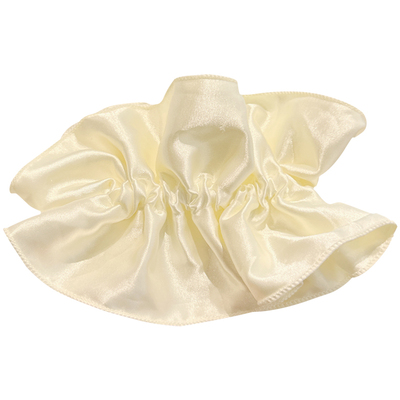 少女心甜美双层缎面大肠发圈扎头