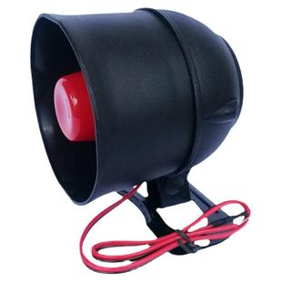 DC12V单音喇叭汽车遥控防盗器用报警警号通电即响安防用品蜂鸣器