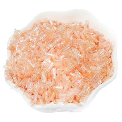 幻彩螺旋管珠手工玻璃diy耳饰品