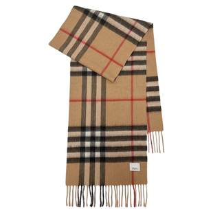 金靖张婧仪同款红色围巾经典格子羊绒高级感女款高档情人节礼物