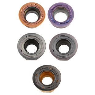 数控铣刀片钢件硬质合金RPMT1003MO-FM/-FN 铣刀片不锈钢圆刀铸铁