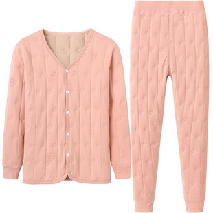 校服内搭神器冬季开衫加厚儿童冬装初高中生羊毛内胆女款保暖棉袄