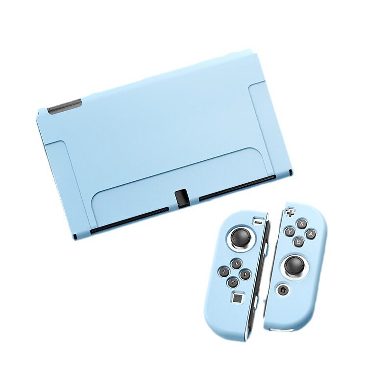2026新款switch oled磨砂分体式保护套TPU oled全包软壳可插底座