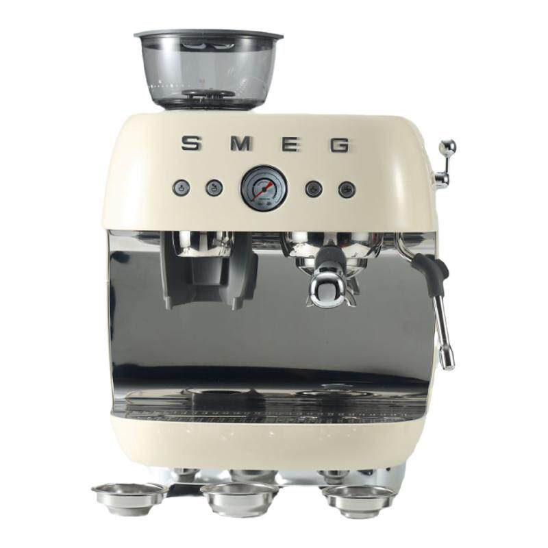 SMEG咖啡机新款EGF03研磨一体