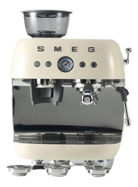 SMEG咖啡机新款EGF03研磨一体
