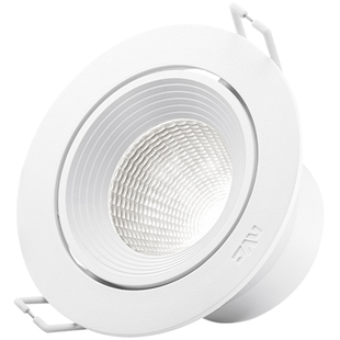 雷士照明led射灯天花灯商用嵌入式3W12W20瓦客厅家用COB牛眼筒灯