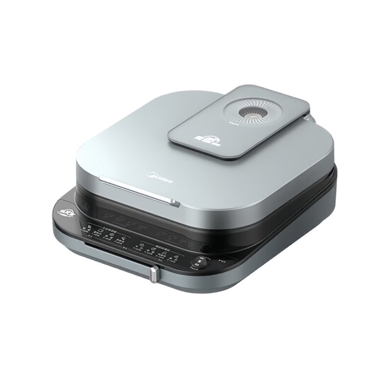 美的电饼铛双面加热悬浮式1800W