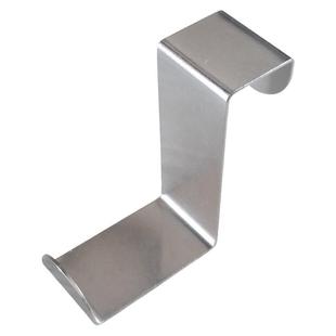 加厚实心不锈钢门背挂衣钩浴室门后挂物钩毛巾钩门后钩办公隔板钩