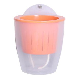 壁挂花盆挂壁吊篮办公阳台自动吸水盆绿植花卉吊兰绿萝简约小花盆