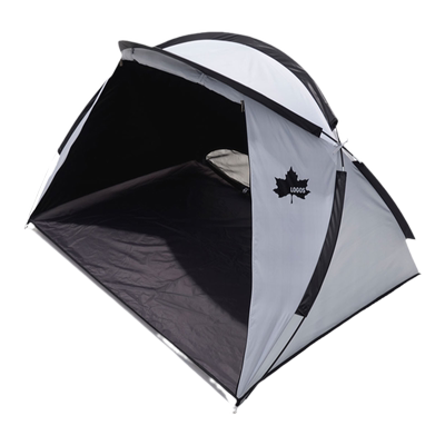 logos户外露营帐篷折叠防嗮黑胶