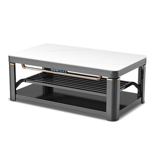 南极人2025新款电暖桌长方形烤火桌茶几一体升降家用取暖桌子暖炉