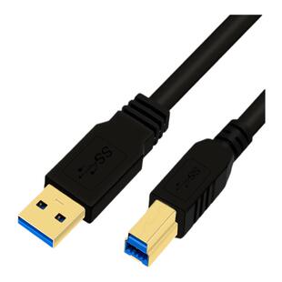 USB3.0打印机数据线A对B高速方口连接线typeB方口加长电脑笔记本高清硬盘盒扫描复印机显示器高速上行线5米3m