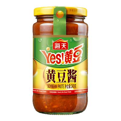 海天黄豆酱340g原味/辣味