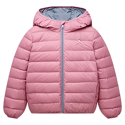 [抑菌防螨]MINIPEACE太平鸟童装儿童排骨轻薄羽绒男童女童三防冬