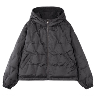 COCO ZONE 刘 一一 【90白鹅绒】连帽运动风鹅绒服 CD2A2860