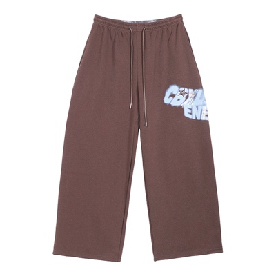 CBXLAB街舞潮牌oversize柔软亲肤春季嘻哈运动裤美式辣妹慵懒长裤