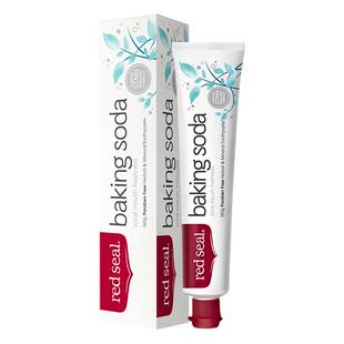 redseal红印进口小苏打牙膏清洁无氟低泡清口气祛黄牙160g