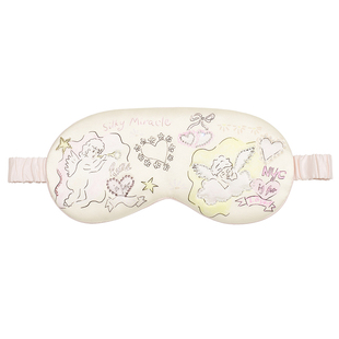 SILKY MIRACLE情人节Lovers小天使真丝眼罩桑蚕丝遮光睡眠礼盒