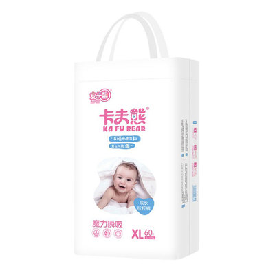 卡夫熊魔力瞬吸拉拉裤xl60轻薄片