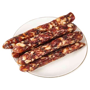 广东腊味冬菇腊肠纯肉二肥八瘦广式香肠非烟熏糖酒味煲仔饭特产