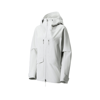 ECCO×白山联名 26新款防水透湿防风冲锋衣女休闲外套女EW261J045