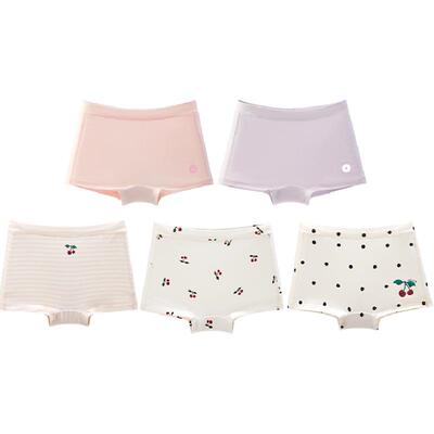 Q21小海绵印花平角儿童内裤