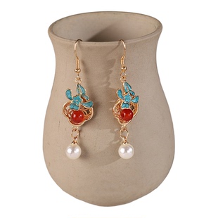 古风原创汉服明制头饰发冠凤冠发簪发饰流苏套装新款新娘婚礼配饰