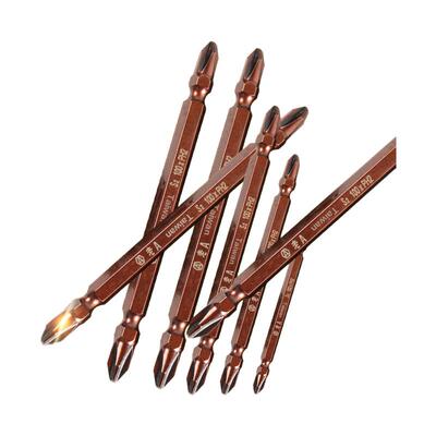 十字PH2电动批头双头加硬带磁性