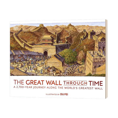 穿越时空的长城 英文原版绘本 The Great Wall Through Time 精装 英文版 进口英语原版书籍
