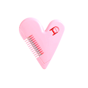 爱心削发梳子家用理发打薄器刘海剪刀女孩子儿童刘海修剪器工具刀