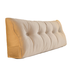 新款床头靠垫三角榻榻米软包护腰大靠枕沙发飘窗床上靠背软垫拆洗