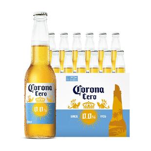 Corona/科罗娜无醇啤酒墨西哥风味300ml*12瓶低酒精整箱批发