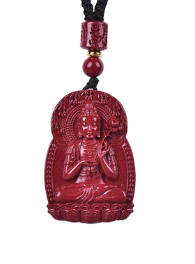 朱砂本命佛吊坠男女士