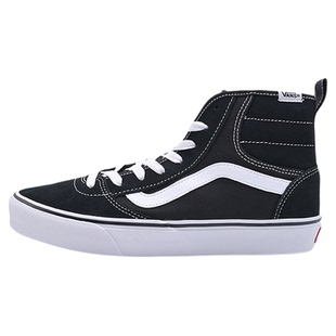 VANS范斯新款Ashwood Hi Decon黑色复古高帮男鞋板鞋运动休闲鞋子