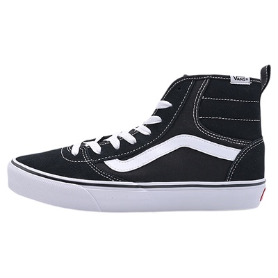 VANS范斯黑色复古高帮男鞋板鞋