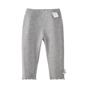 [7A抑菌]女童打底裤春款百搭童装2026春新款儿童裤子休闲宝宝长裤