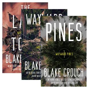 松林异境三部曲3册 英文原版小说 The Wayward Pines Trilogy 人生复本作者Blake Crouch 英文版 进口英语原版书籍