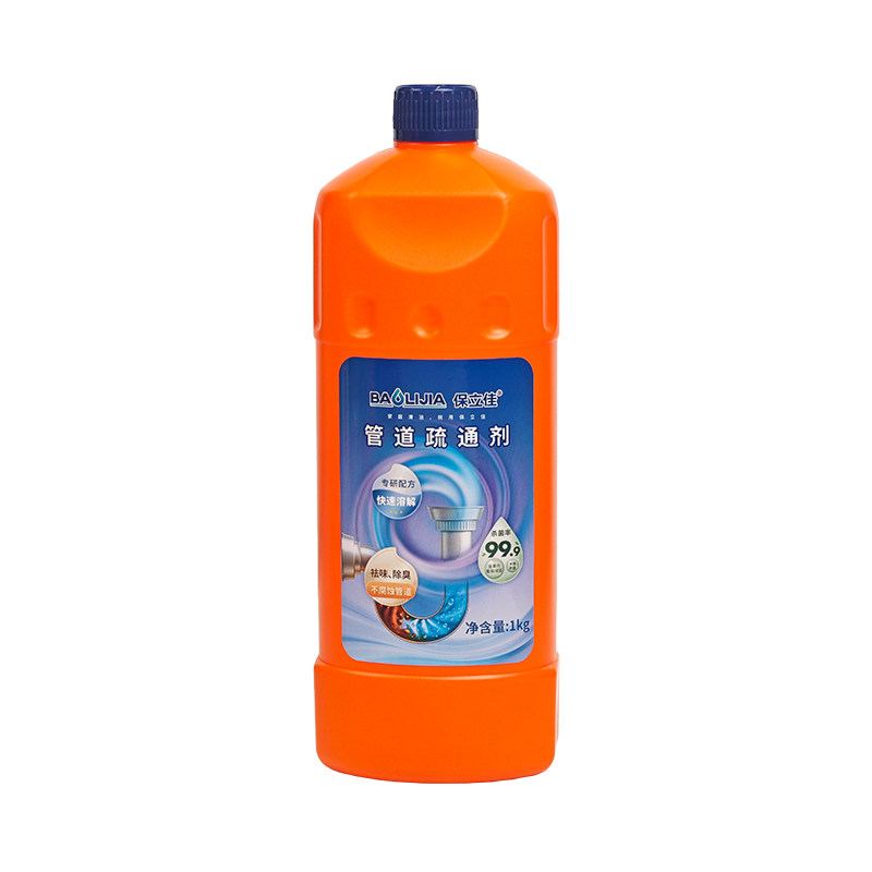 保立佳厨房管道疏通剂强力溶解下水道油污兔力管道疏通剂厨房专用