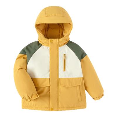 巴拉巴拉羽绒服男童女童撞色外套