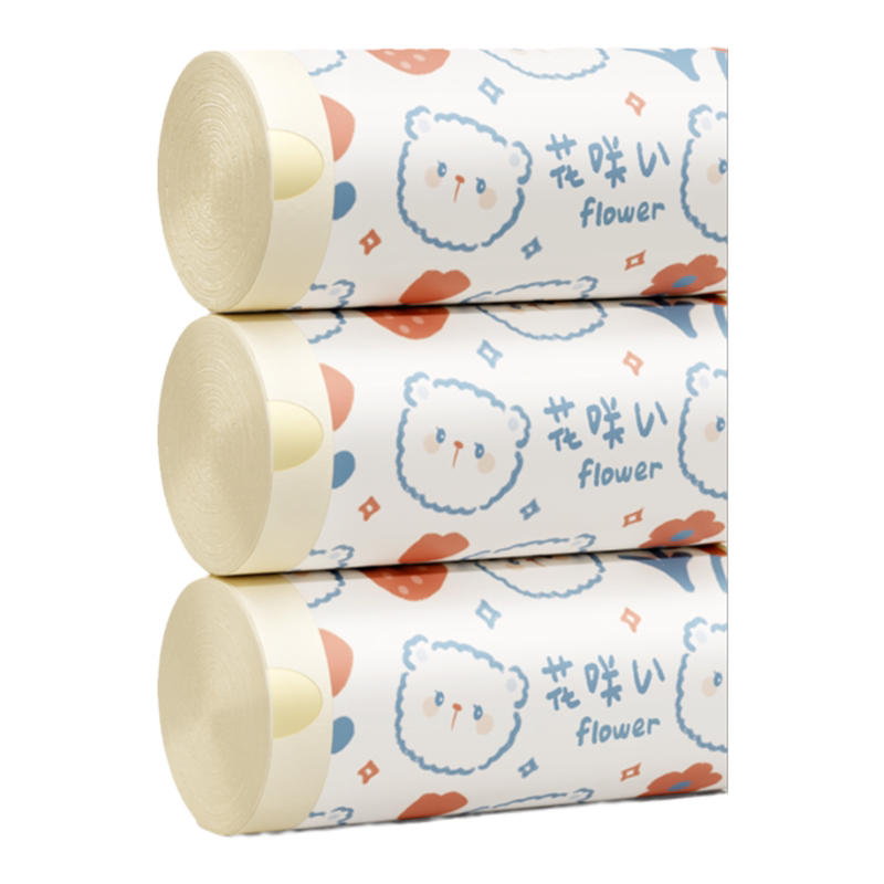 可爱款手提式加厚自动收口塑料袋