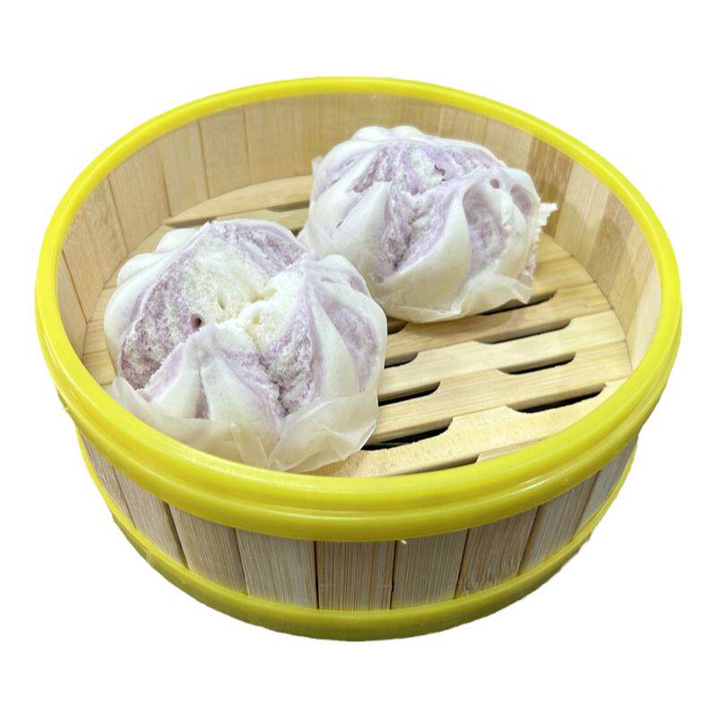 亿味添紫薯开花馒头早餐食品