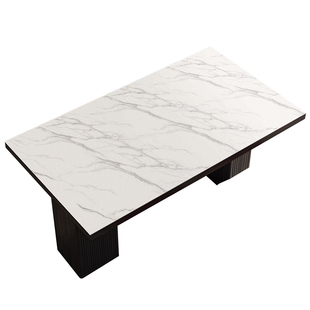 简约轻奢大理石纹餐桌垫防水防油防烫免洗皮革桌垫茶几桌面保护垫