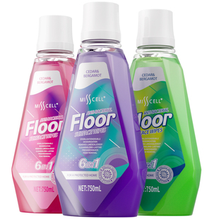 misscell地板清洁剂实木地板瓷砖保养清洗专用强力杀菌亮光神器