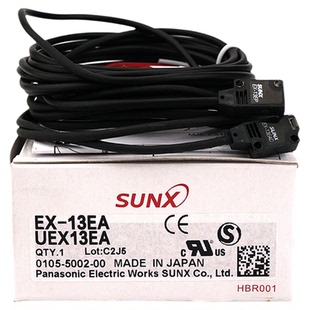 光电传感器对射EX-13EA放大器内置型SUNX神视EX-11EB质保一年包邮