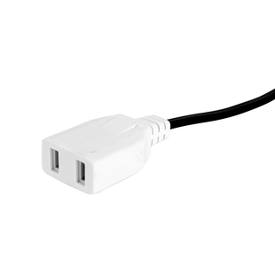 AC母头2孔电源母插头带线监控防水盒两脚公母插头220v电源延长线