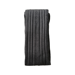 夜间教习室连裤袜秋冬女菱格花纹保暖外穿百搭jk美拉德色系打底裤