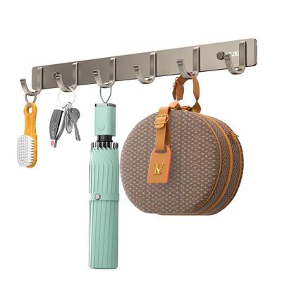 德力西浴室挂钩厨房排钩门后挂架